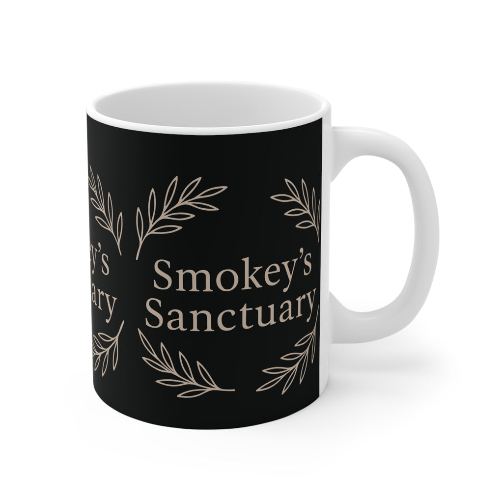 Smokey's Sanctuary Classic Black Mug