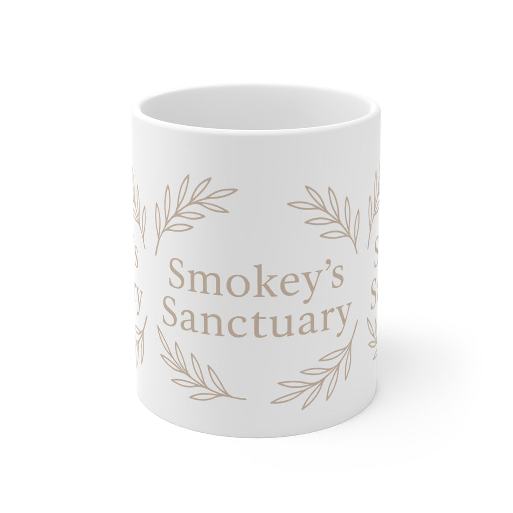 Smokey's Sanctuary Classic White Mug
