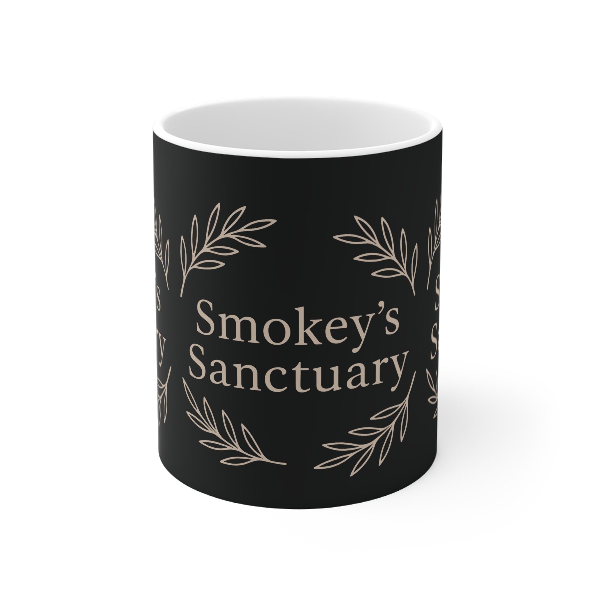 Smokey's Sanctuary Classic Black Mug