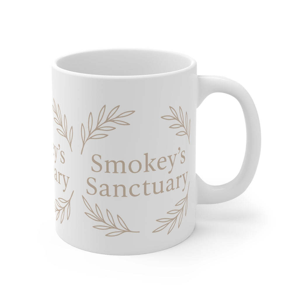 Smokey's Sanctuary Classic White Mug