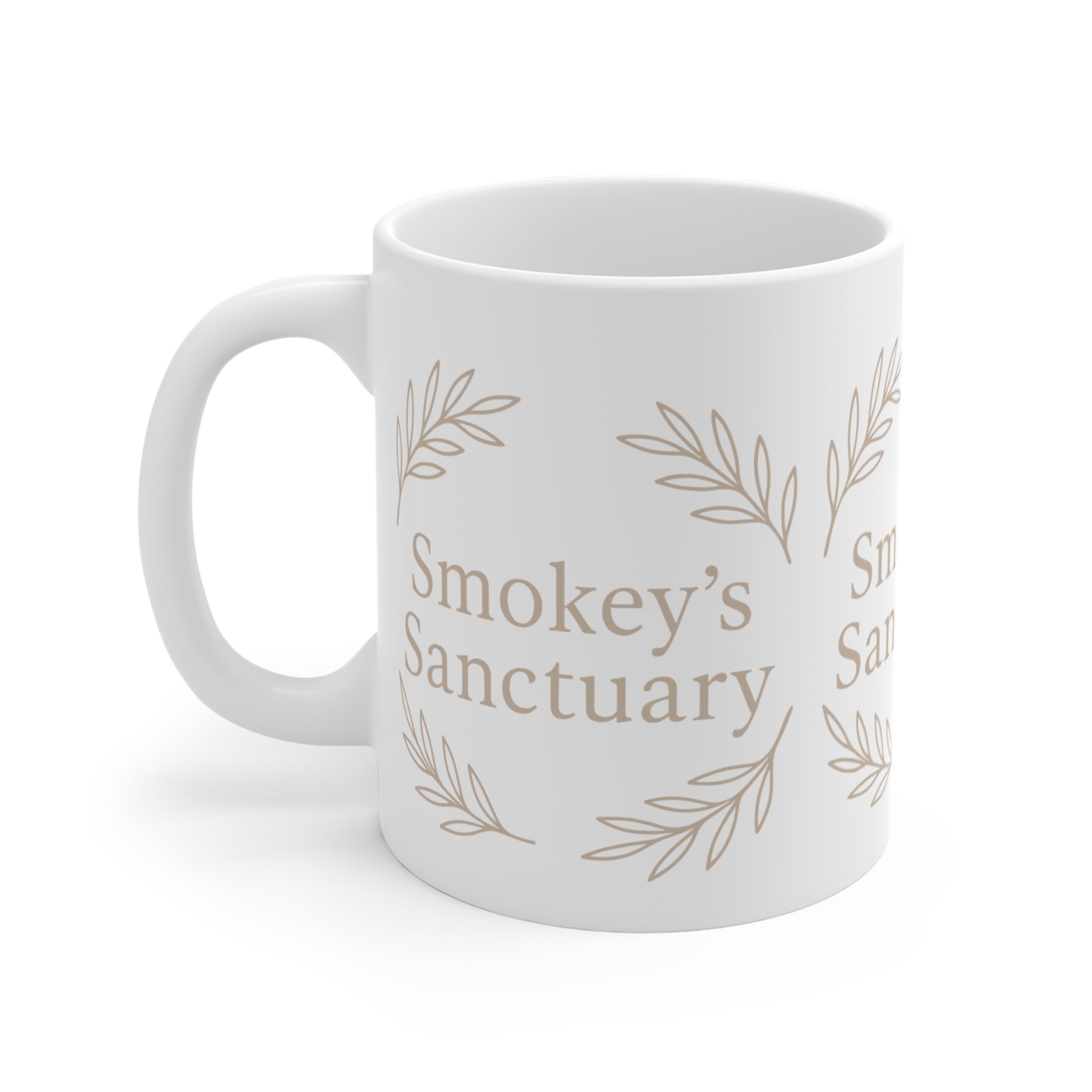 Smokey's Sanctuary Classic White Mug